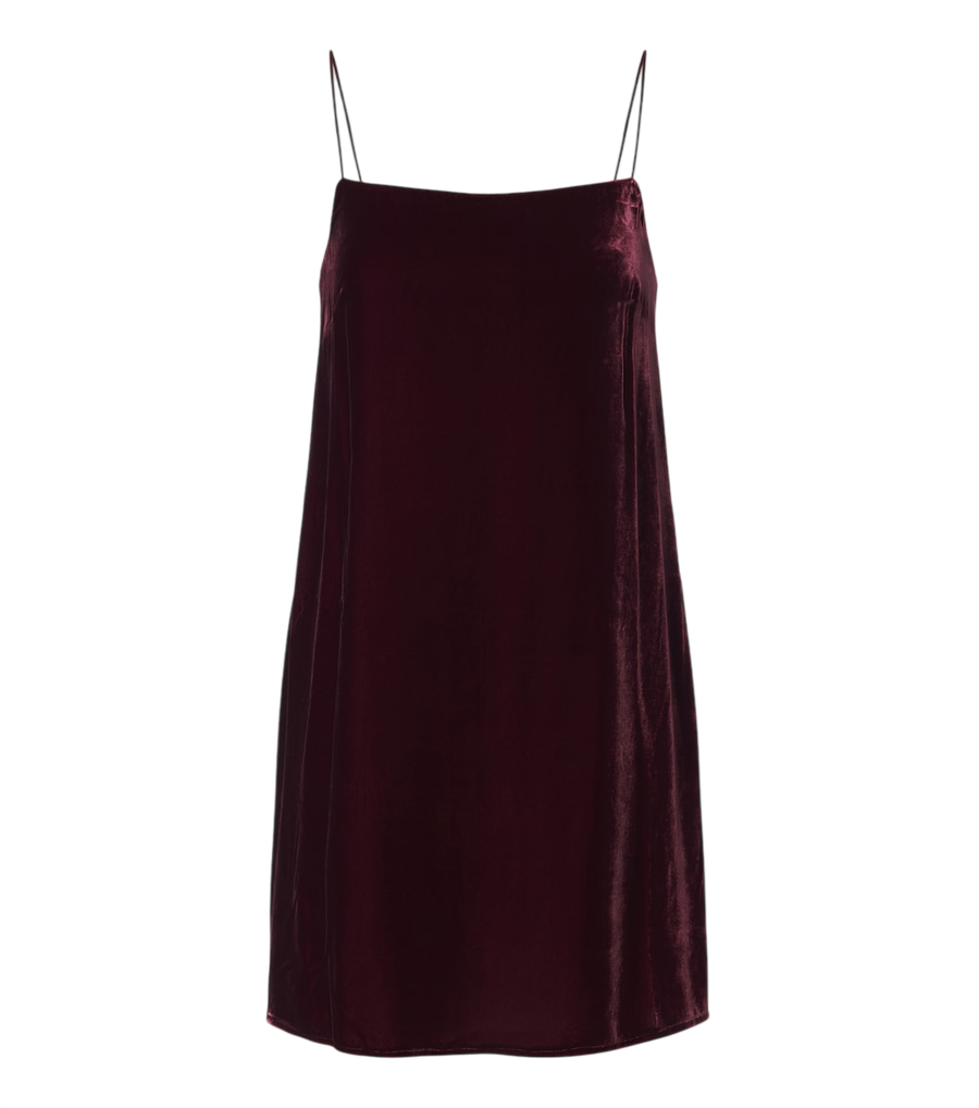 Mini-robe en velours Forio Asceno