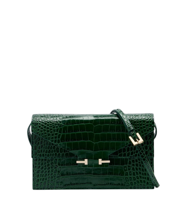 Aube Mini Leather Crossbody Bag