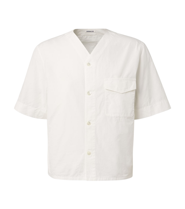 Auralee Cotton poplin shirt