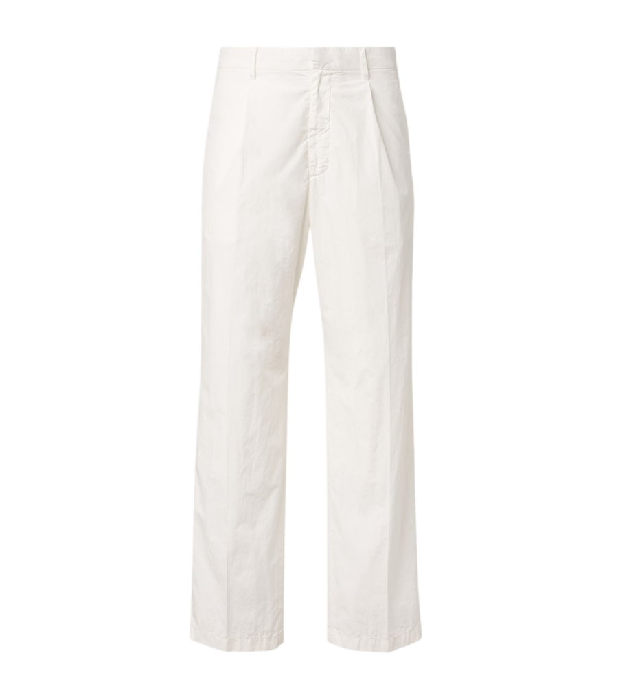 Auralee Cotton straight pants