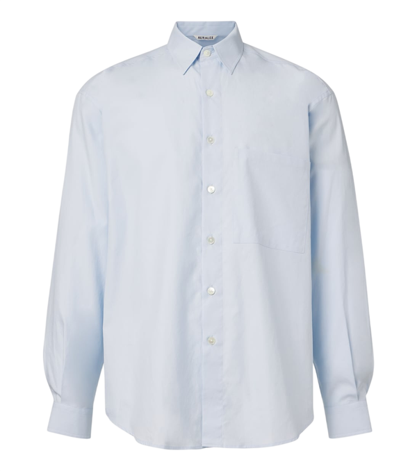 Auralee Cotton twill shirt