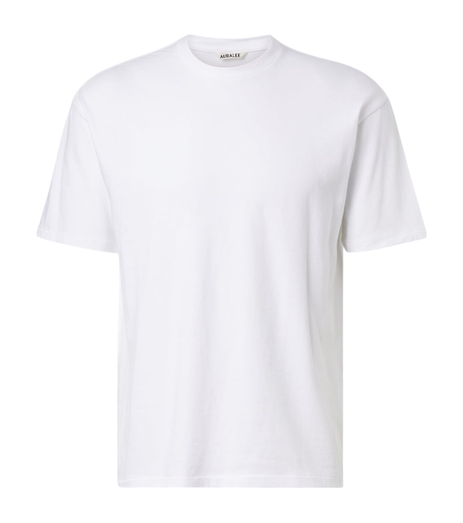 Auralee Oversized cotton jersey T-shirt