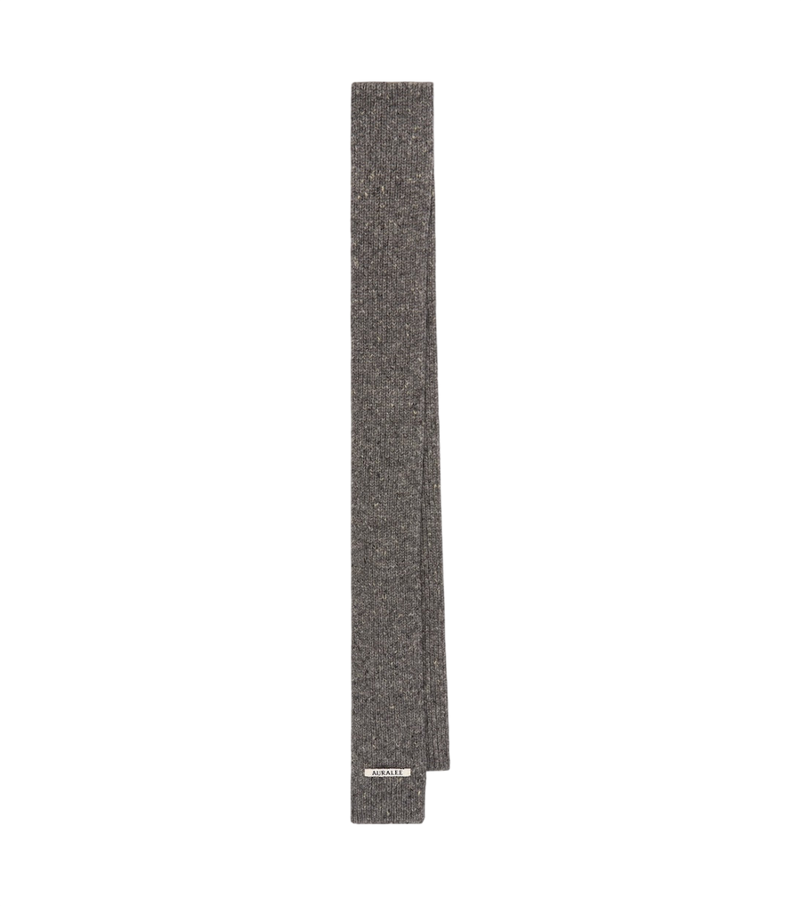 Auralee Ribbed-knit cashmere scarf