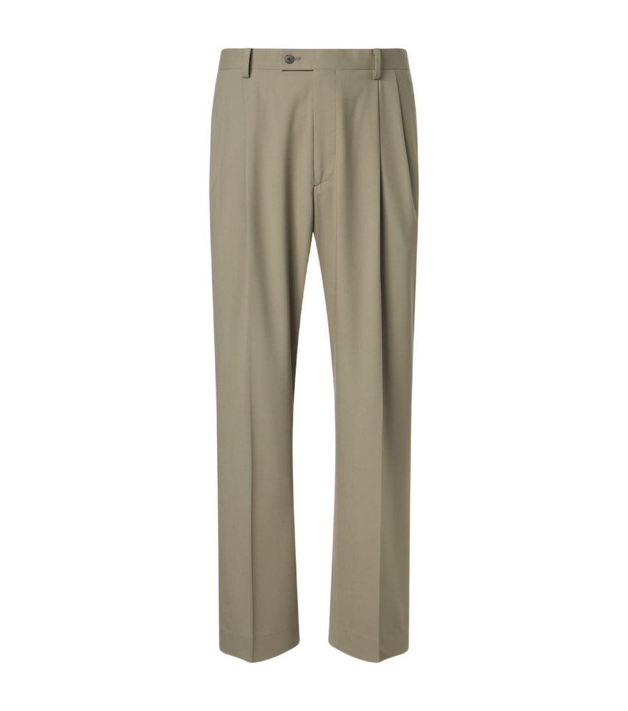 Auralee Wool wide-leg pants