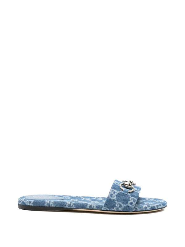 Gucci GG flat sandals