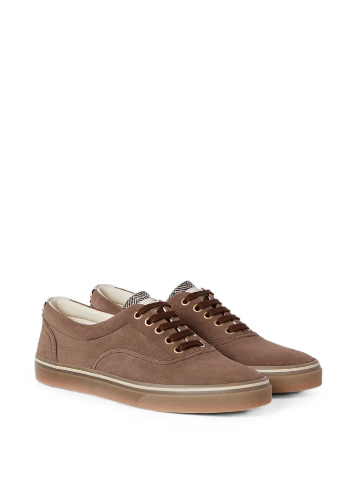 Brunello Cucinelli suede sneakers
