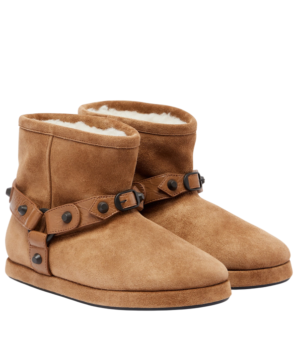 Balenciaga Alaska suede ankle boots