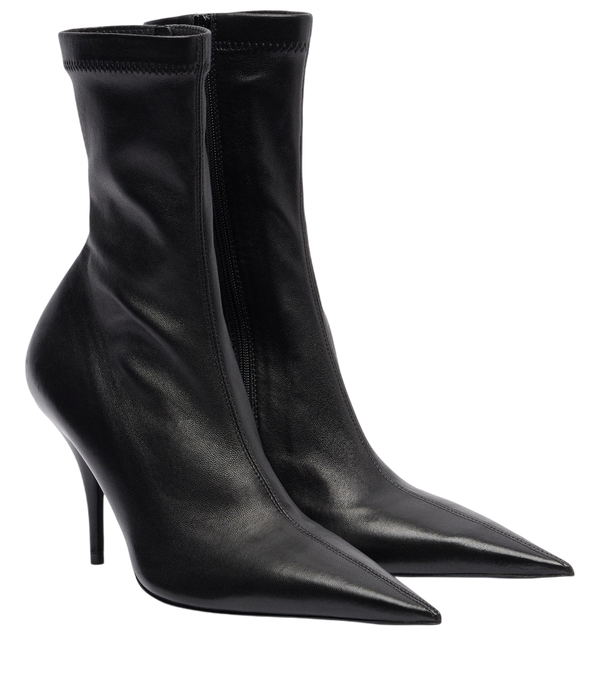 Balenciaga Avenue 90 leather ankle boots