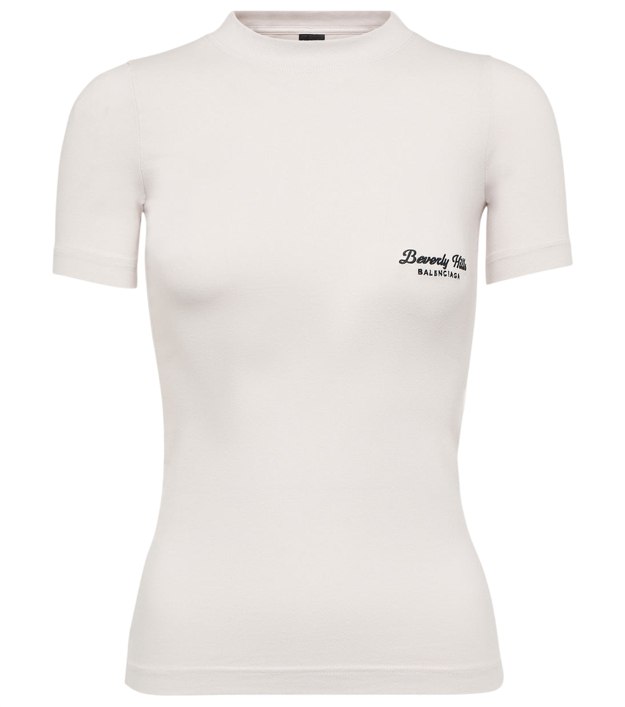 Balenciaga Beverly Hills cotton jersey T-shirt
