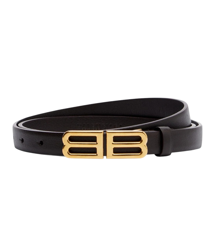 Balenciaga Bolero BB Leather Belt [white-bg-processed] 1787674042821