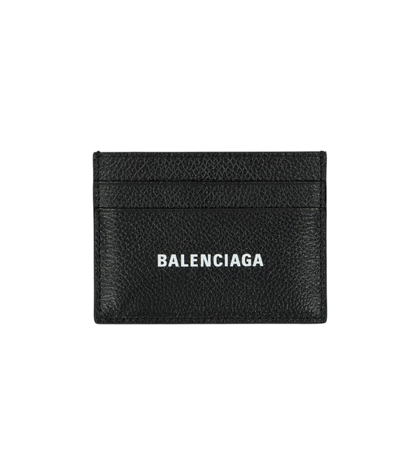 Balenciaga Cash leather card holder