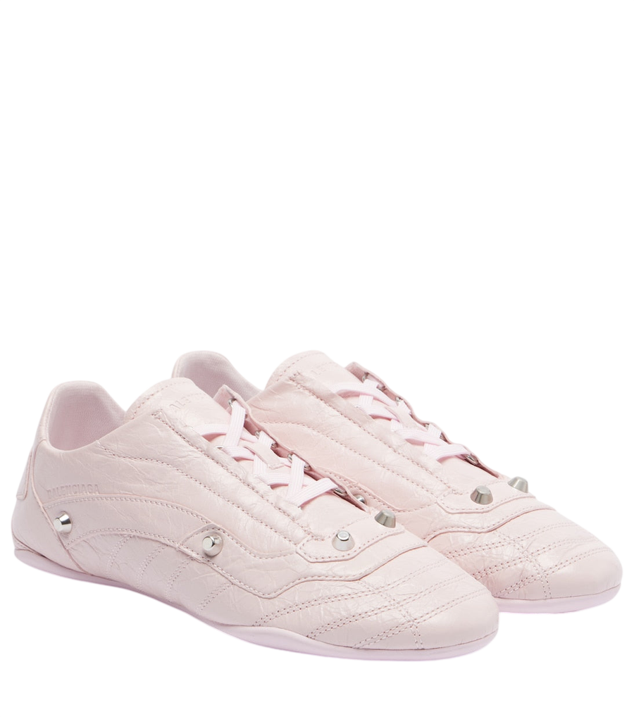 Balenciaga City leather sneakers