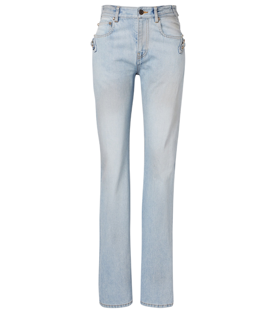 Balenciaga City low-rise straight jeans