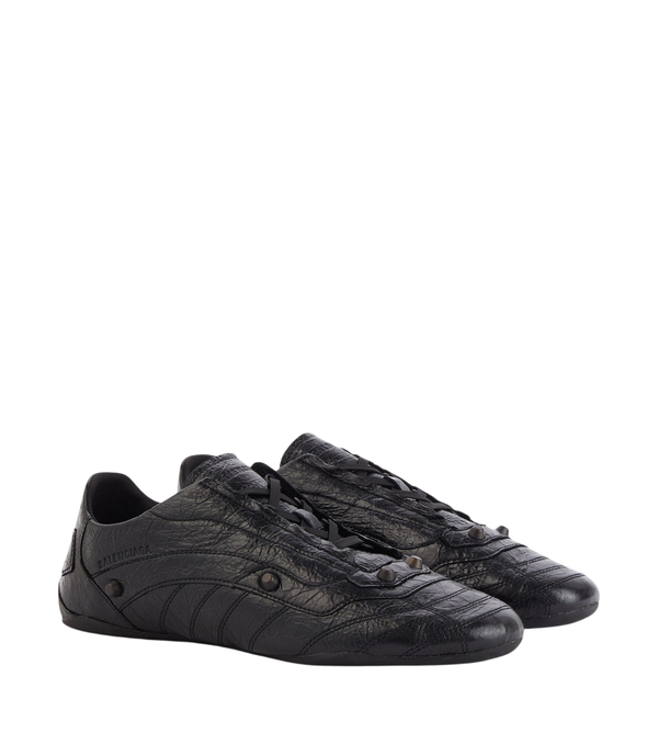 Balenciaga City studded leather sneakers