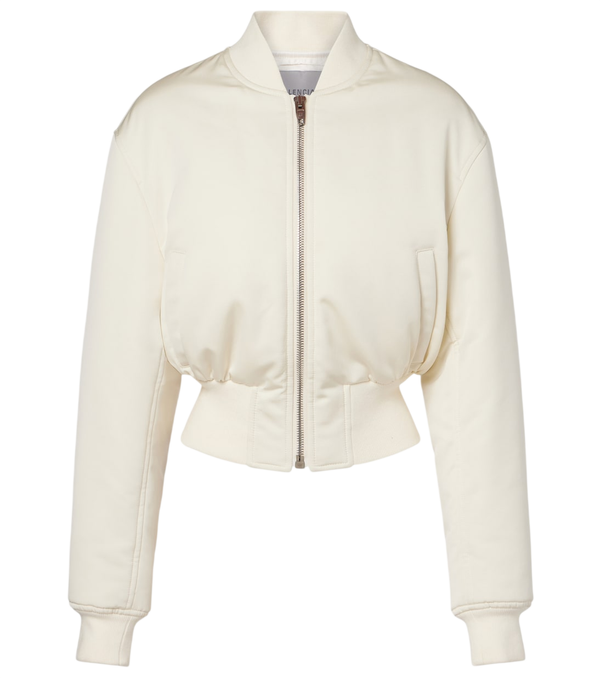 Balenciaga Cropped bomber jacket