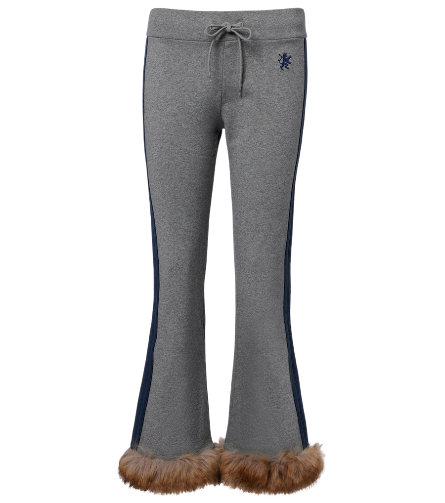 Balenciaga Embroidered low-rise cotton capri pants