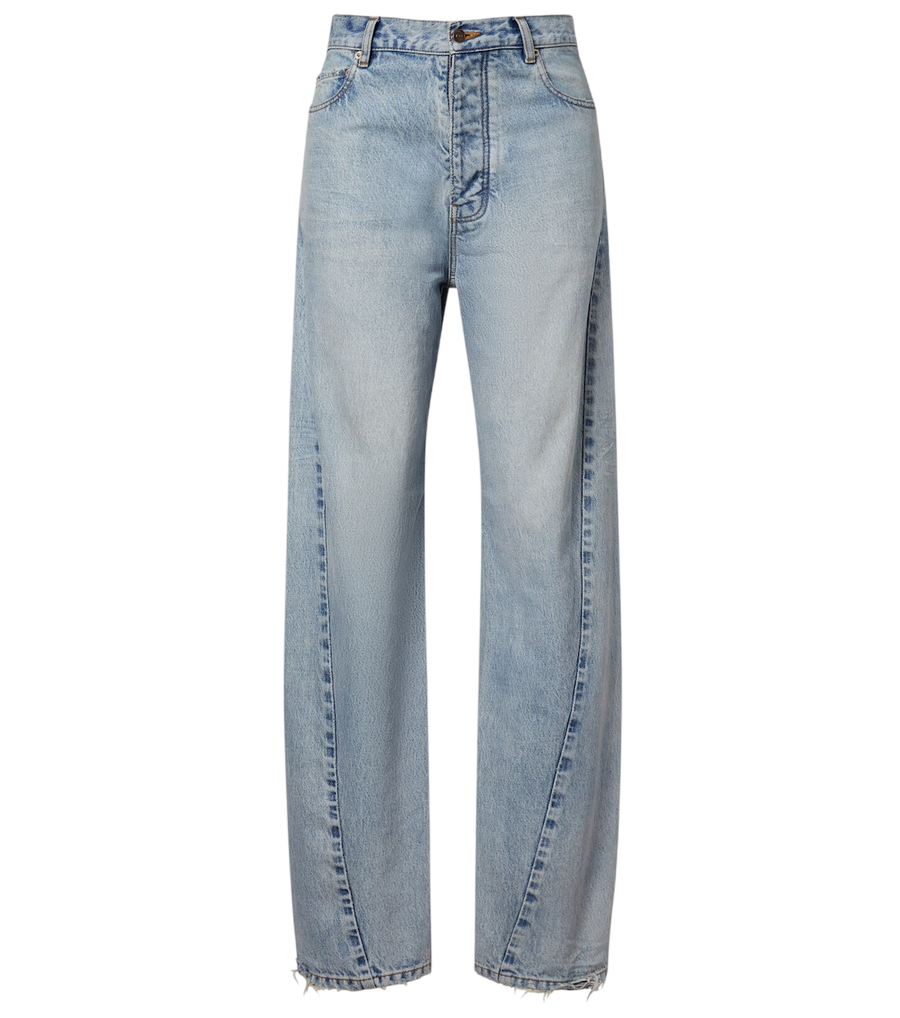 Balenciaga Frayed tapered jeans