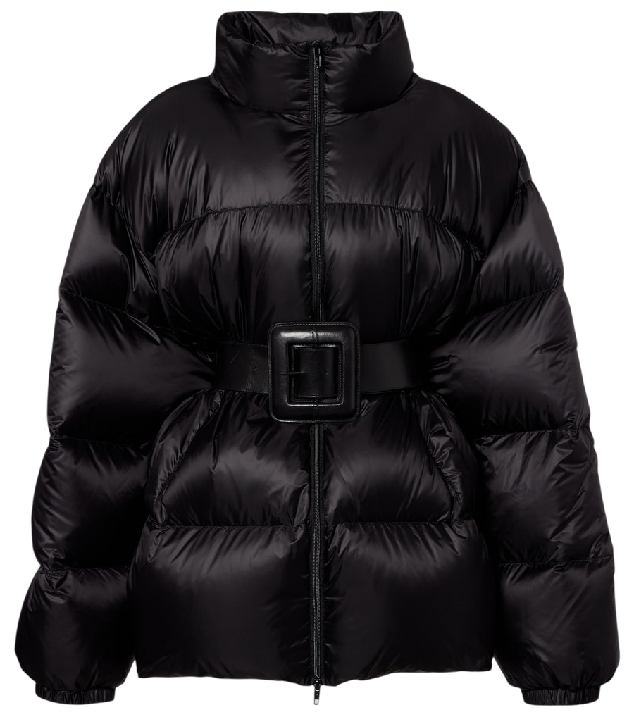 Balenciaga Hourglass belted down jacket
