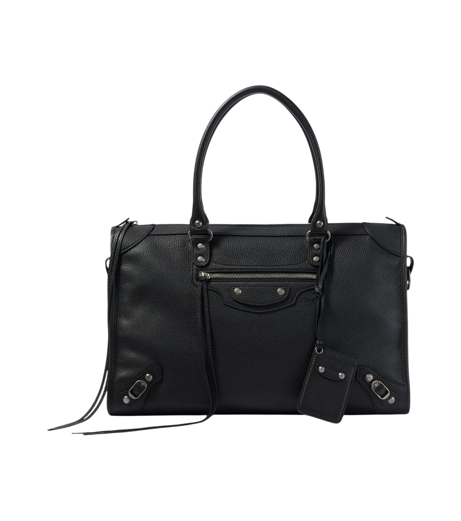 Balenciaga Le City Business leather tote bag