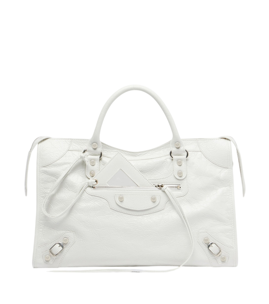 Balenciaga Borsa Le City media in pelle con manico superiore