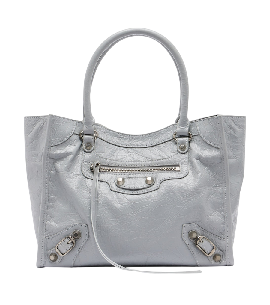 Balenciaga Le City Mini leather top-handle bag