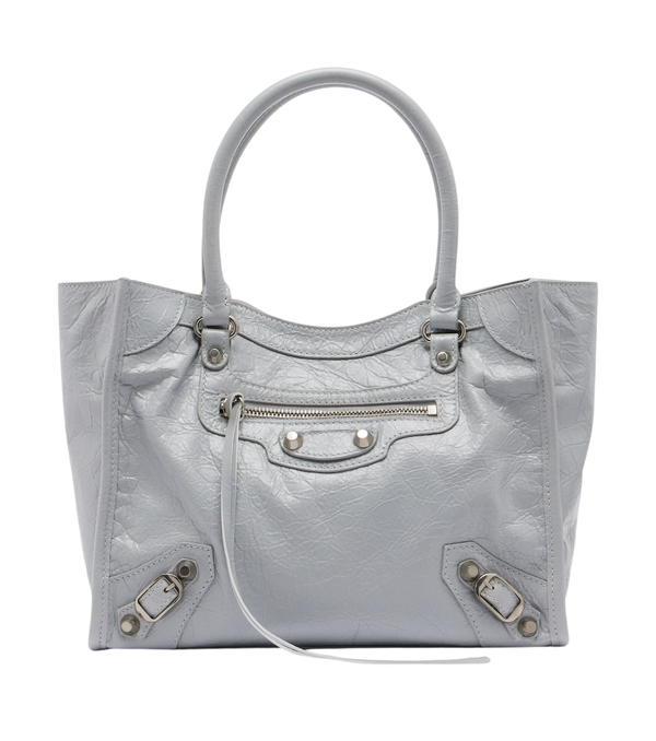Balenciaga Le City Mini leather top-handle bag