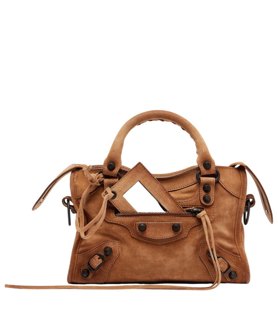 Bolso de mano mini Le City de Balenciaga en ante