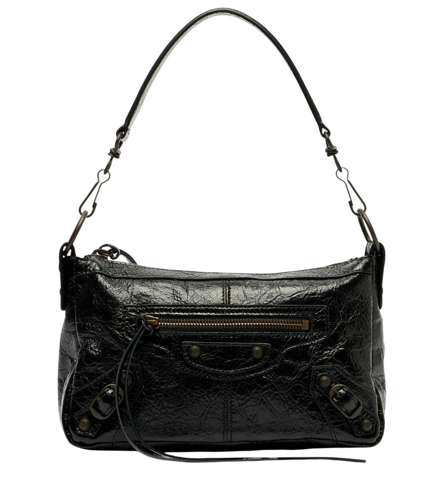 Balenciaga Le City Moto Mini leather shoulder bag