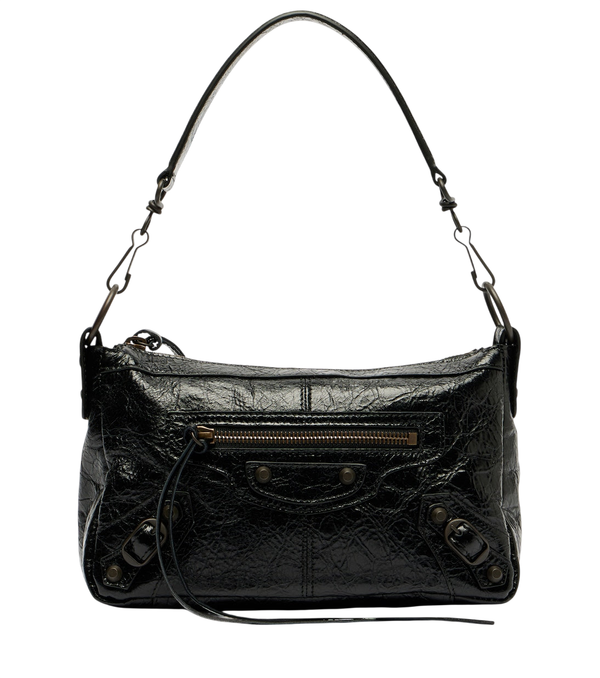 Balenciaga Le City Moto Mini leather shoulder bag