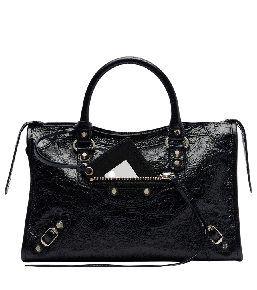 Balenciaga Le City Small leather top-handle bag