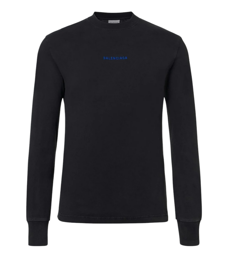 Balenciaga Logo cotton jersey T-shirt