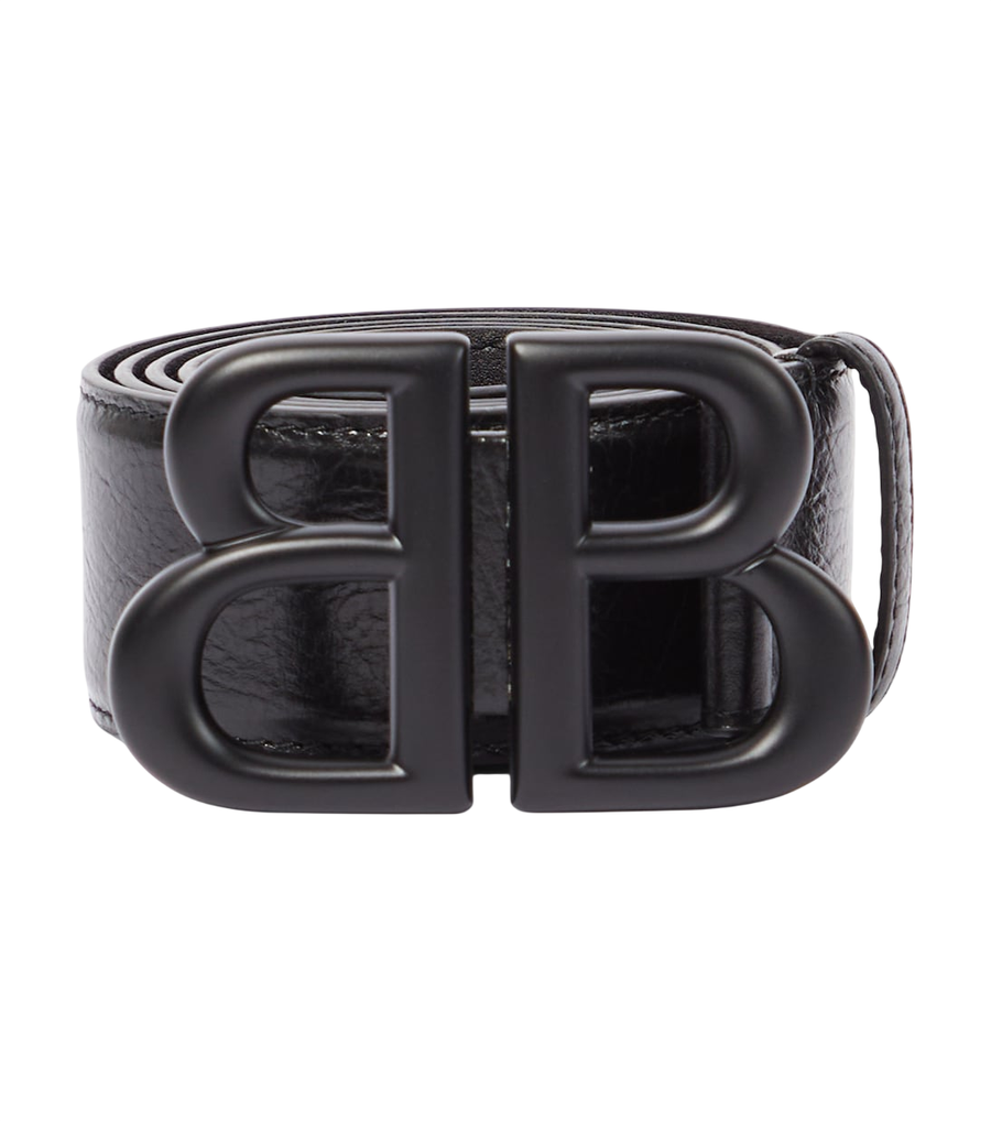 Balenciaga Monaco BB leather belt