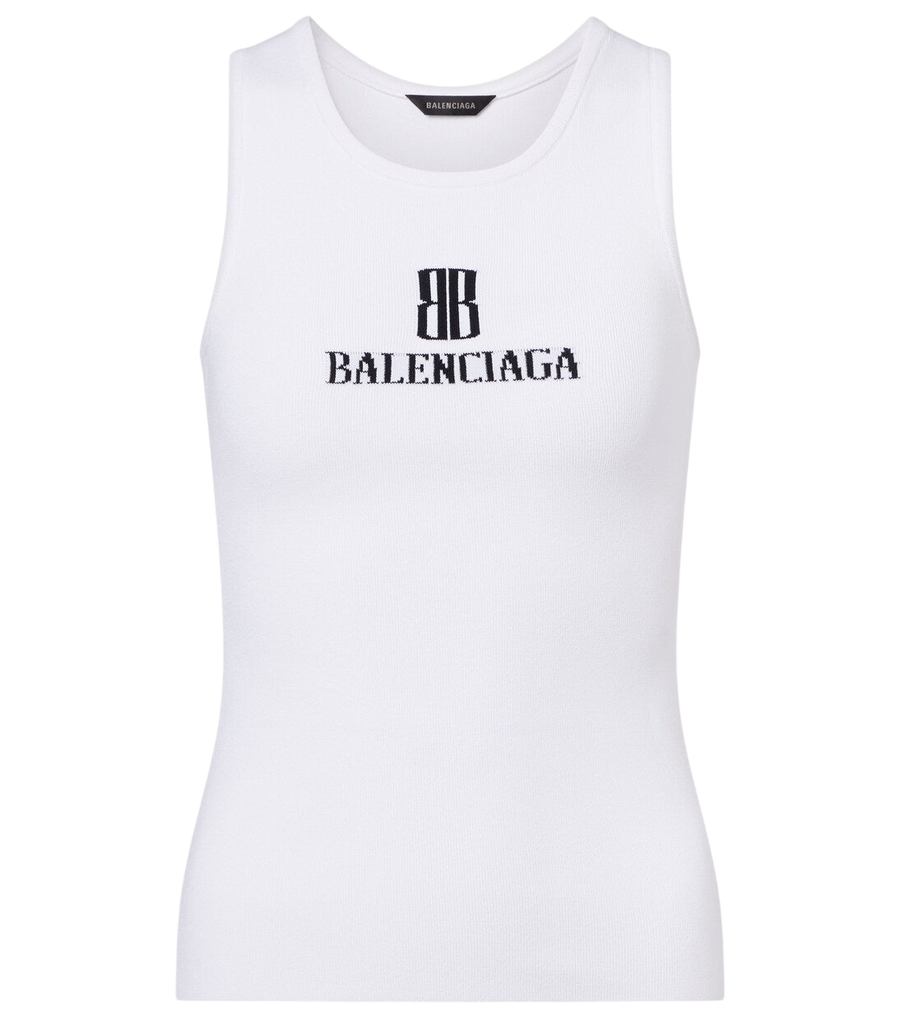 Débardeur en maille Nano BB Balenciaga