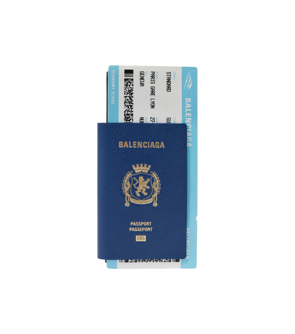 Balenciaga Passport leather wallet