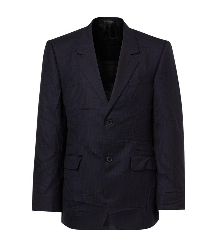 Balenciaga Pinstripe wool blazer