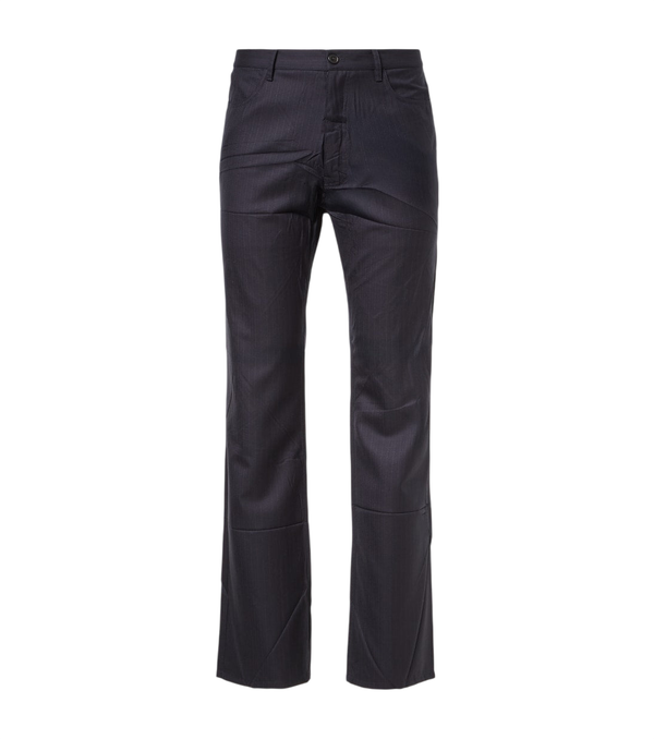 Balenciaga Pinstripe wool straight pants