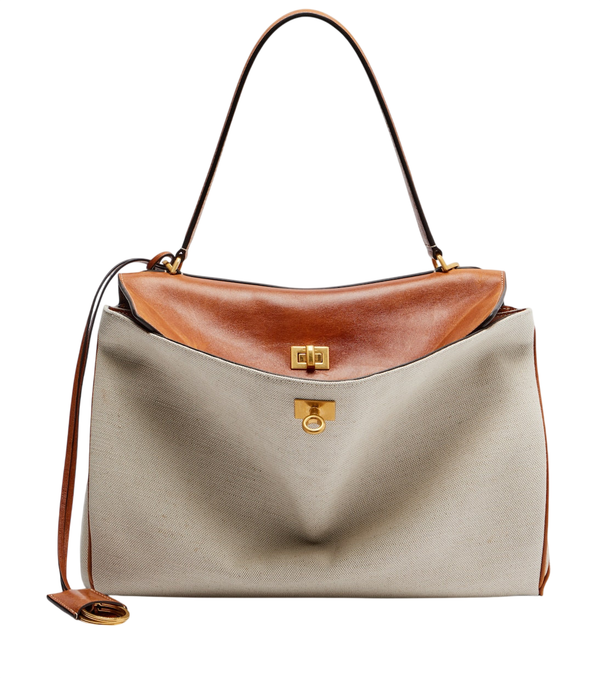 Balenciaga Rodeo Medium canvas shoulder bag