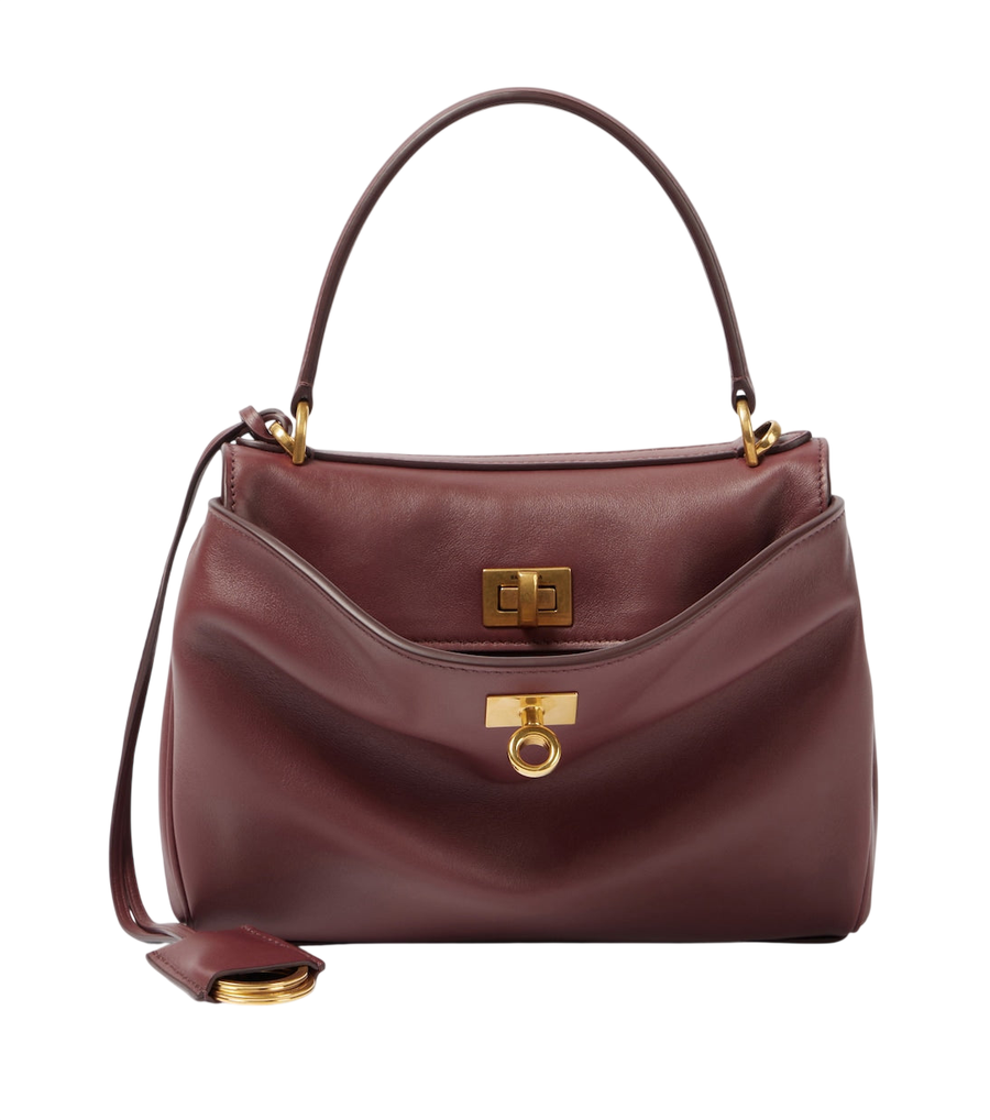 Balenciaga Rodeo Mini leather top-handle bag