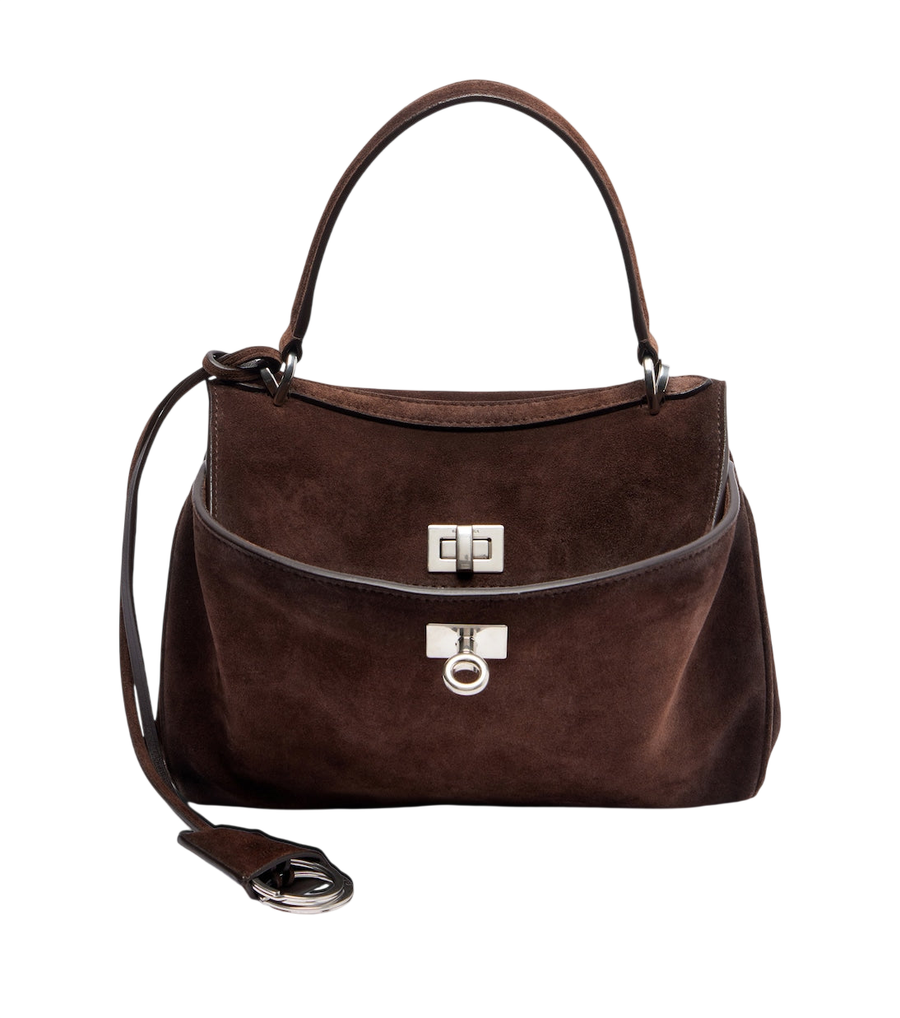 Sac à main Rodeo Mini en daim de Balenciaga