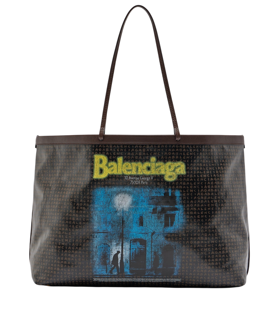 Balenciaga Select Large leather tote bag