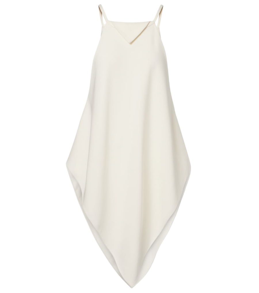 Haut en crêpe de soie et laine Balenciaga