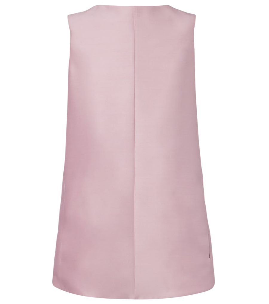 Balenciaga Miniabito in seta e lana
