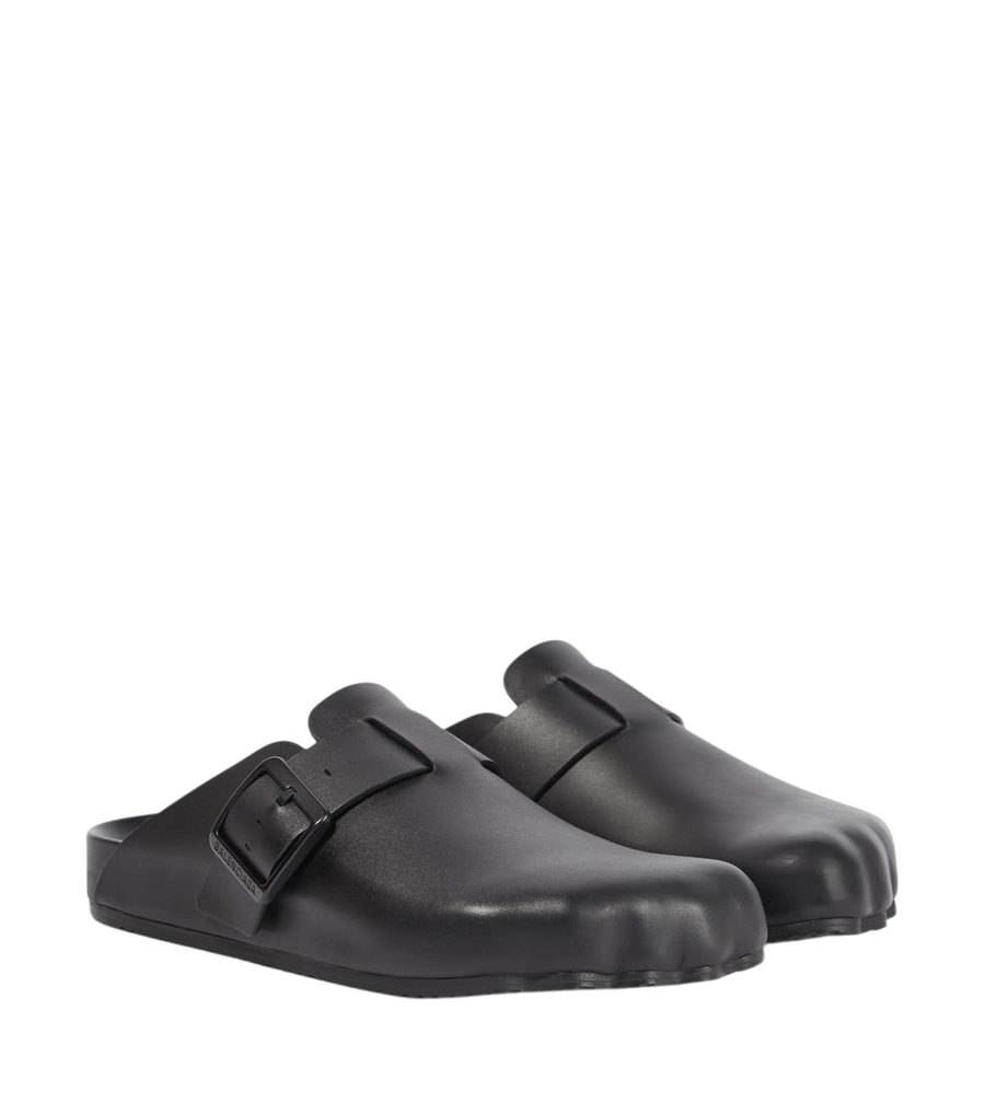 Balenciaga Sunday leather clogs