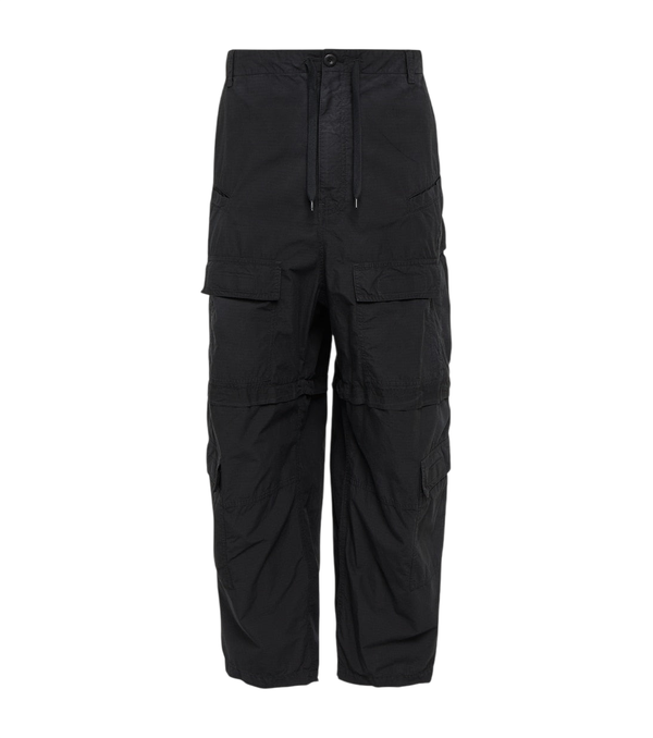 Balenciaga Wide cotton-blend cargo pants