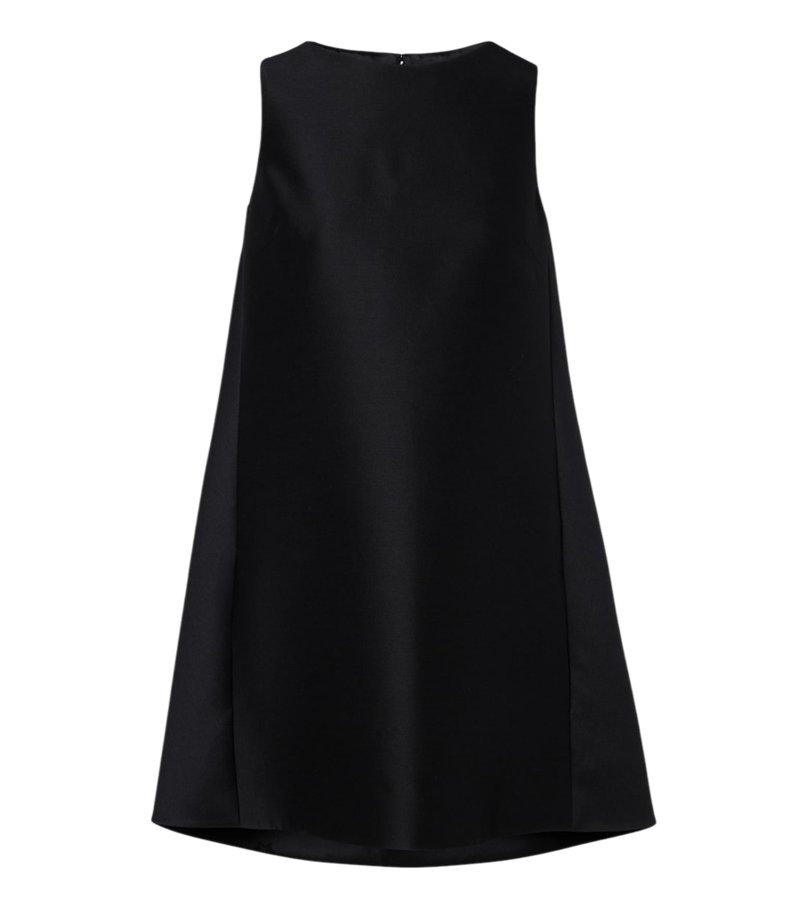 Minirobe en laine et soie Balenciaga