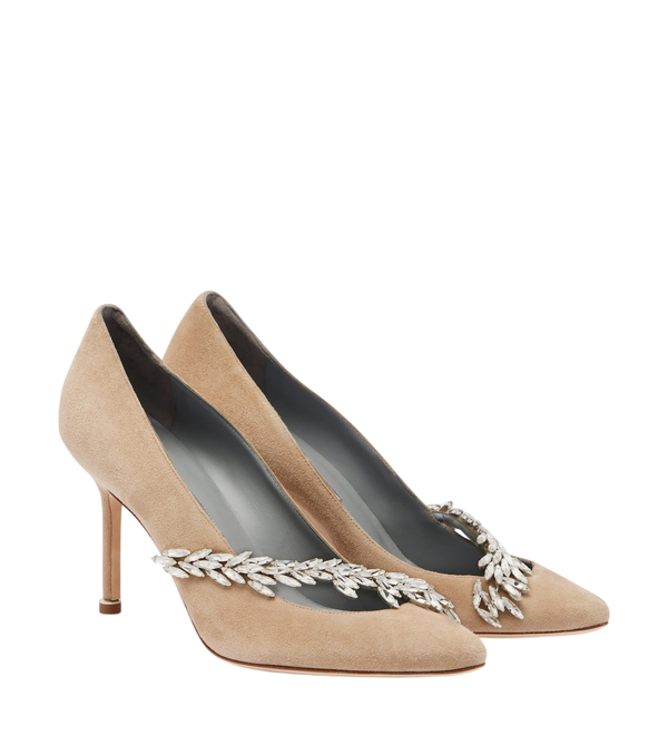 Zapatos de tacón de ante Balenciaga x Manolo Blahnik