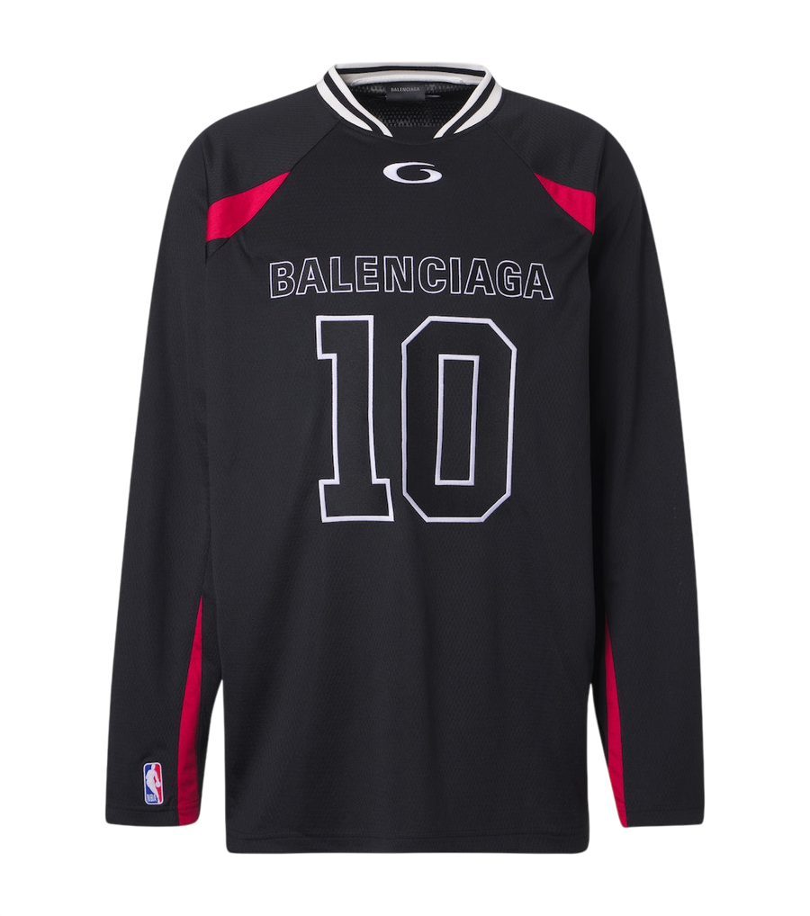 Balenciaga x NBA logo jersey T-shirt