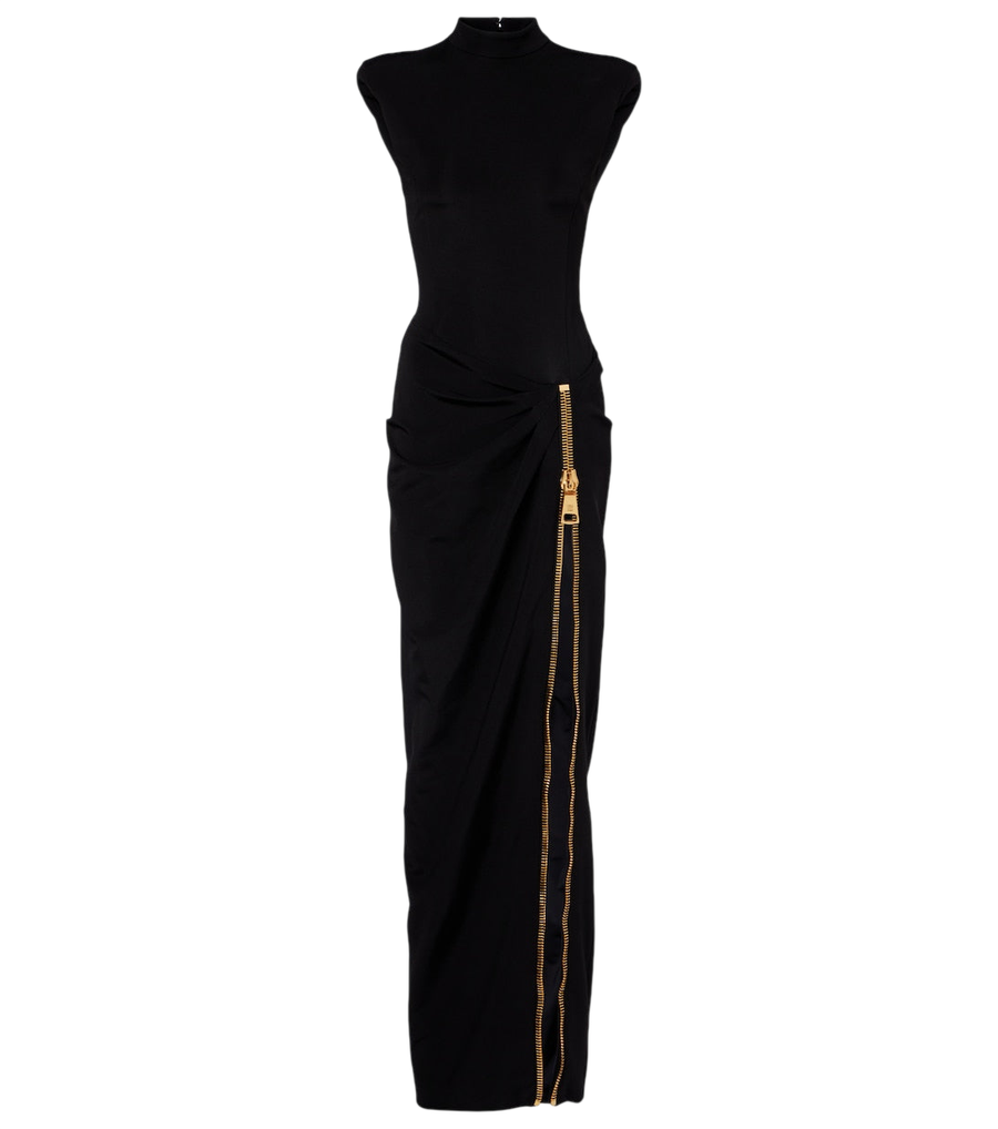Balmain Gathered gown
