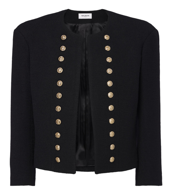 Balmain Wool-blend jacket