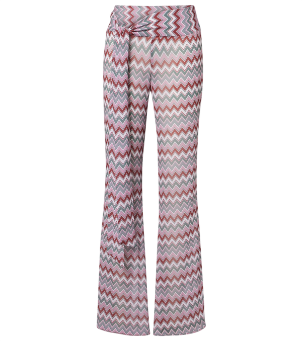 Bananhot Bowie chevron flared pants